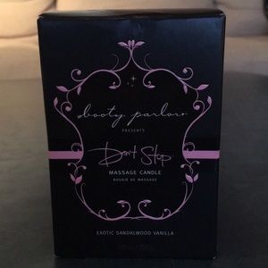 Booty Parlor Don’t Stop Massage Candle